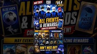 BGMI 4.4 Update 🔥 All Events &amp; Rewards Explained | Blue Lock Collab + Prize Path 😱