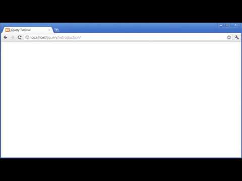 Jquery Tutorial Video :~ 007 Ready - YouTube