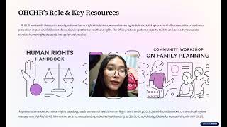 Week 14: Sexual and Reproductive health &amp; rights.