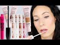 NYX Bare With Me, On The Rise Mascara & Filler Instinct TRY ON| Giulia Bencich