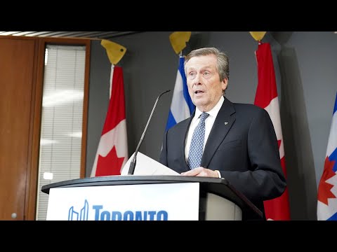 John Tory still hasn't formally resigned as mayor of Toronto