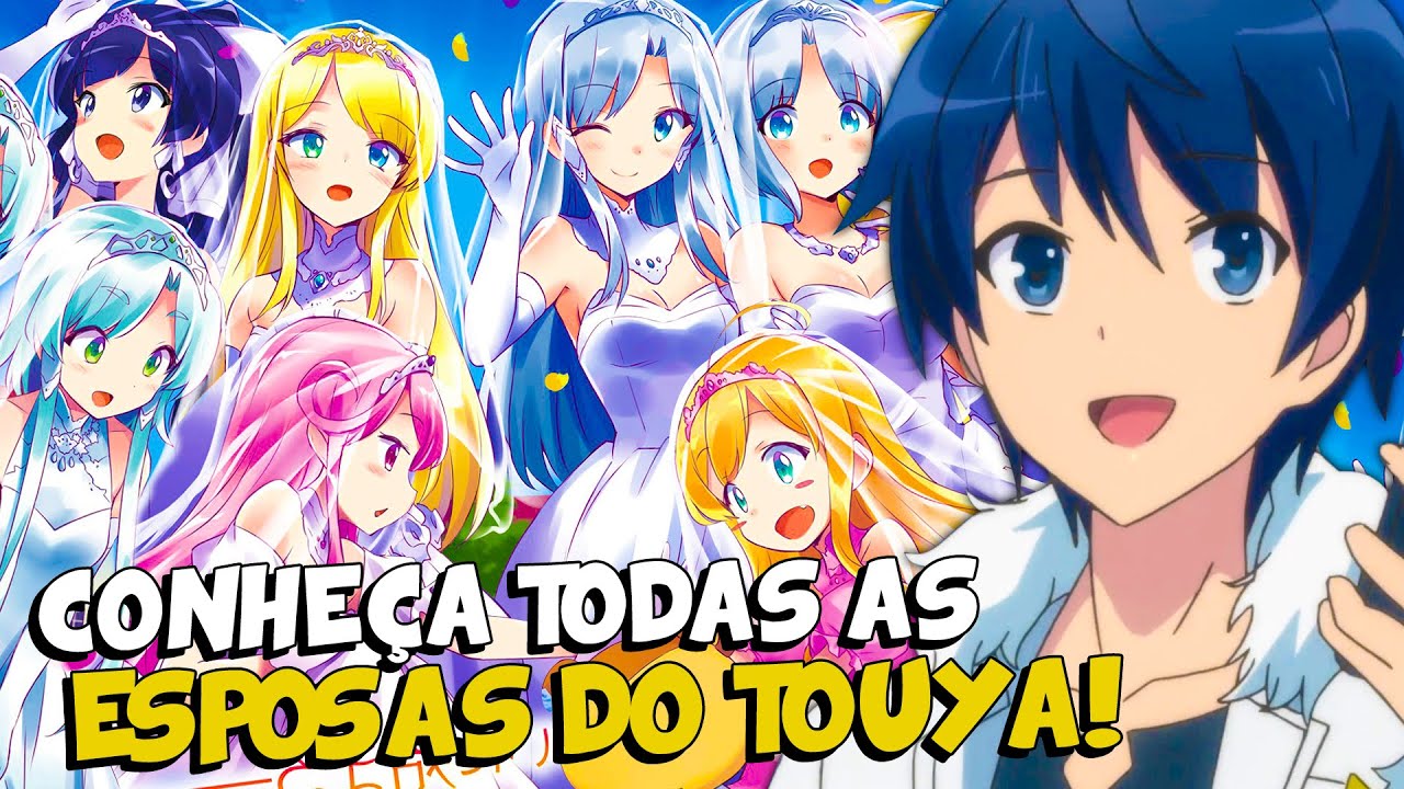 CONHEÇA TODAS AS ESPOSAS DO TOUYA NO FINAL DE ISEKAI WA SMARTPHONE!  (SPOILERS) 