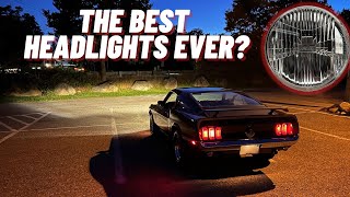 Holley Retrobright LED Mustang Install and Review - BEST Headlights Ever?!?
