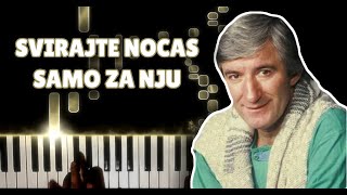 Toma Zdravkovic - Svirajte nocas samo za nju | Piano Cover | Klavir