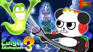 ESCAPE SCARY MANSION! Let’s Play Luigi’s Mansion 3 with Combo Panda