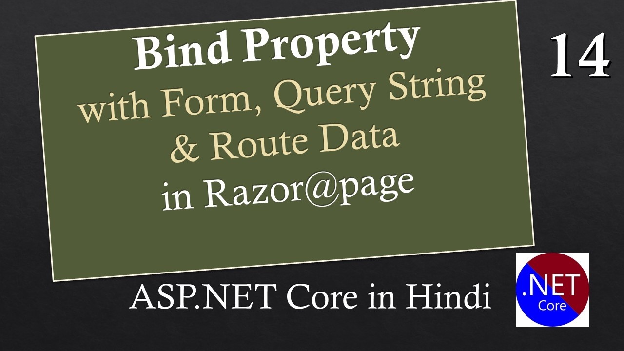 Rzr14 Bind Property with Form, Query String and Route Values in ASP NET ...