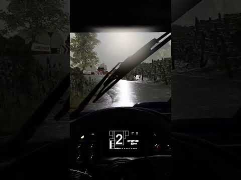 WRC 10 - Subaru Impreza WRC ( Germany 2002 ) View from cockpit  #youtubeshorts #wrc10 #rally #subaru