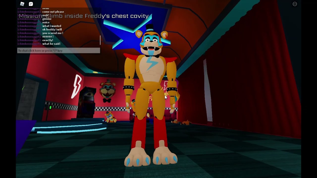 Fnaf security breach roblox ripoff (part 1) YouTube