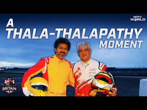 Vijay London Visit | When Thala Met Thalapathy: Vijay-Ajith's Rare Reunion At Silverstone