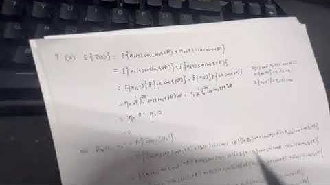 Probability and Stochastic Processes NYU Spring 2023 HW 7 7