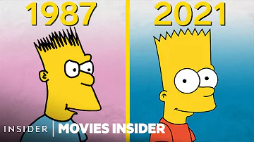 How 'The Simpsons' Animation Evolved Over 30 Years | Movies Insider