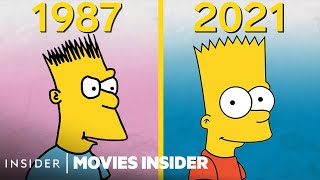 How 'The Simpsons' Animation Evolved Over 30 Years | Movies Insider