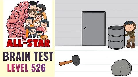Brain Test All Star Level 526 | Get rid of the thug behind the door | Walkthrough