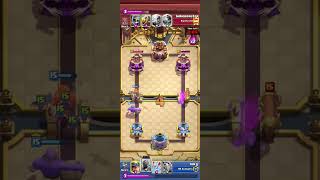 #lokjj Zap & Battle Ram vs Mortar & Bats in League 4 - Clash Royale