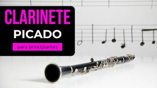 Ejercicio de Picado para Clarinete. Escala cromática. Nivel básico. #clarinet