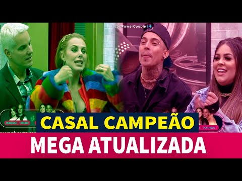 🔴 Enquete do Power couple Atualizada, Já Define qual casal será o Campeão