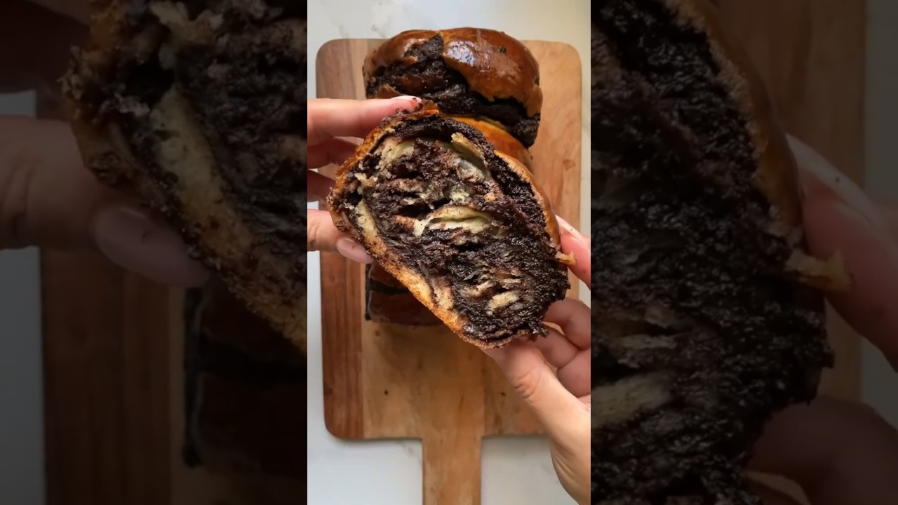 Easy Chocolate Babka Bread 
