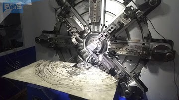 zig zag springs manufacturing by CNC bending machine