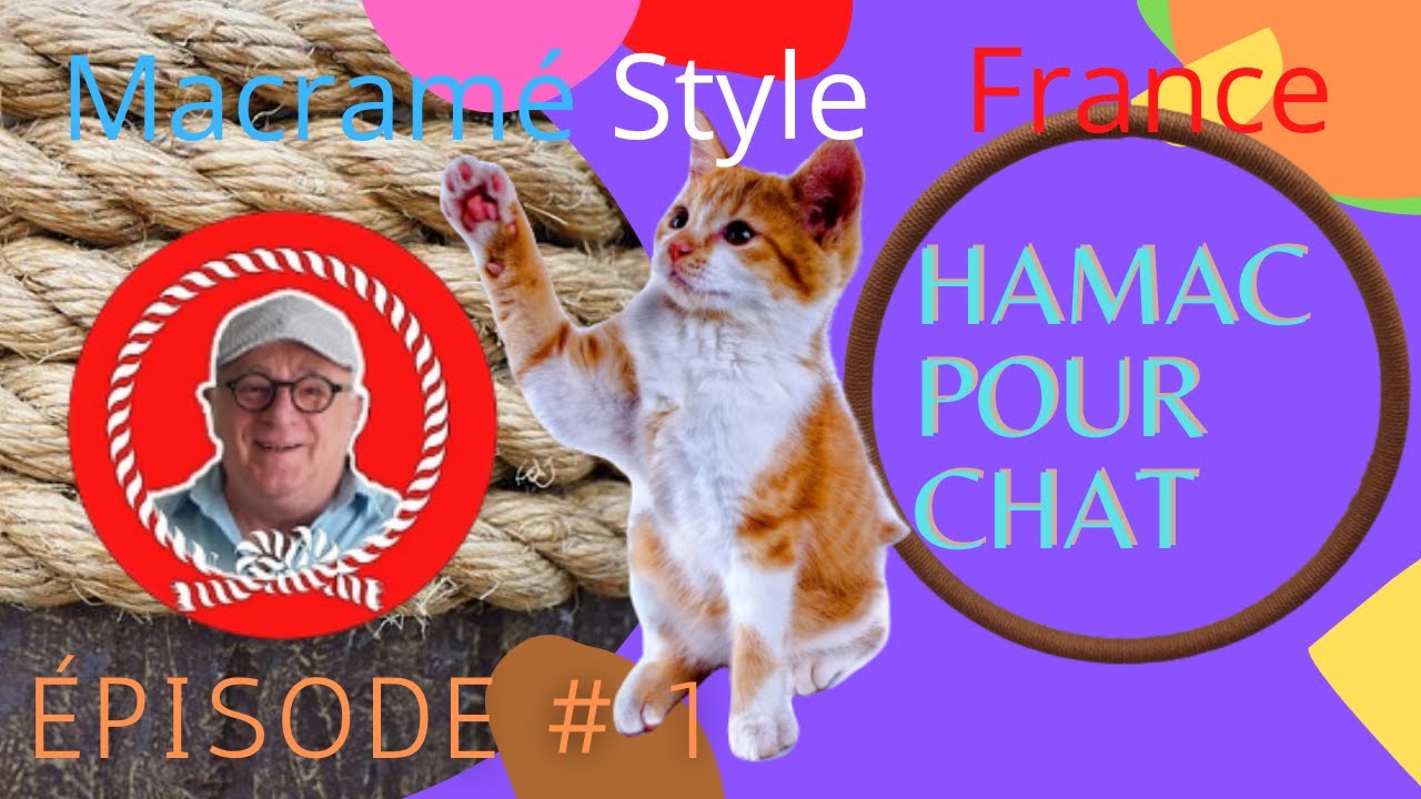 Hamac Pour Chat Episode 1 Tuto En Francais Youtube