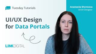 UI/UX design for data portals