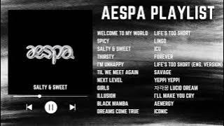 AESPA PLAYLIST 2023 [WELCOME TO MY WORLD]