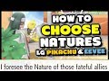 How to Choose Wild Pokemon Natures in Lets Go Pikachu And Eevee
