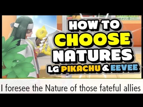Let S Go Eevee Nature Chart