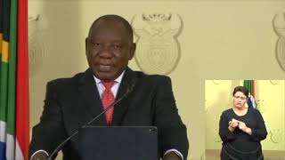 God bless South Africa #coronainsa #covid19 #Ramaphosa
