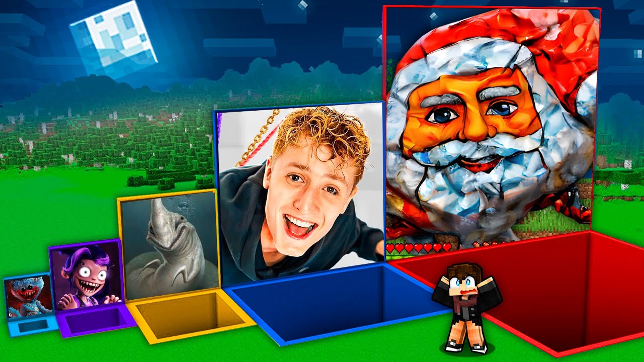 Ne CHOISISSEZ pas le mauvais TROU sur Minecraft ! ( Poppy Playtime , Toinelag , Goo Goo Gaga ... )