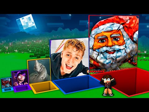 Ne CHOISISSEZ pas le mauvais TROU sur Minecraft ! ( Poppy Playtime , Toinelag , Goo Goo Gaga ... )