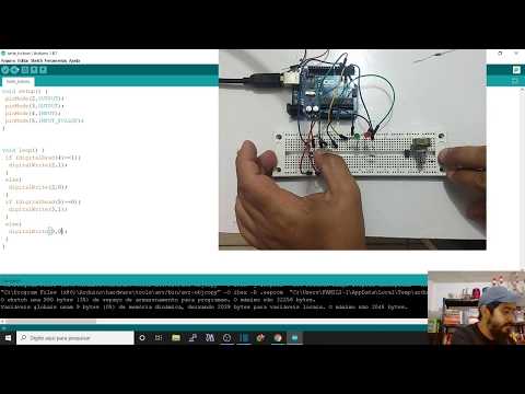 Arduino - Leitura de Entradas digitais