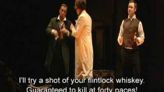 The Wine Cellar Scene From Opera Our American Cousin