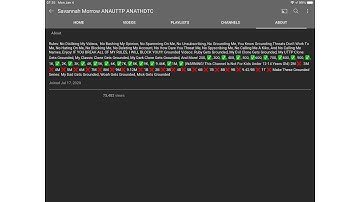 Calling out Savannah Morrow ANAUTTP ANATHDTC For making a Channel rules (1st 2021 Video)