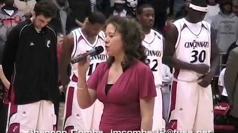 Shannon Combs National Anthem Performance