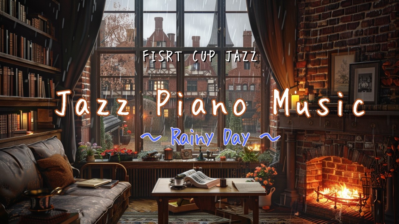 Jazz Piano Music | Cozy Coffee Shop Ambience & Smooth Jazz Instrumental Music for Relaxing, Work