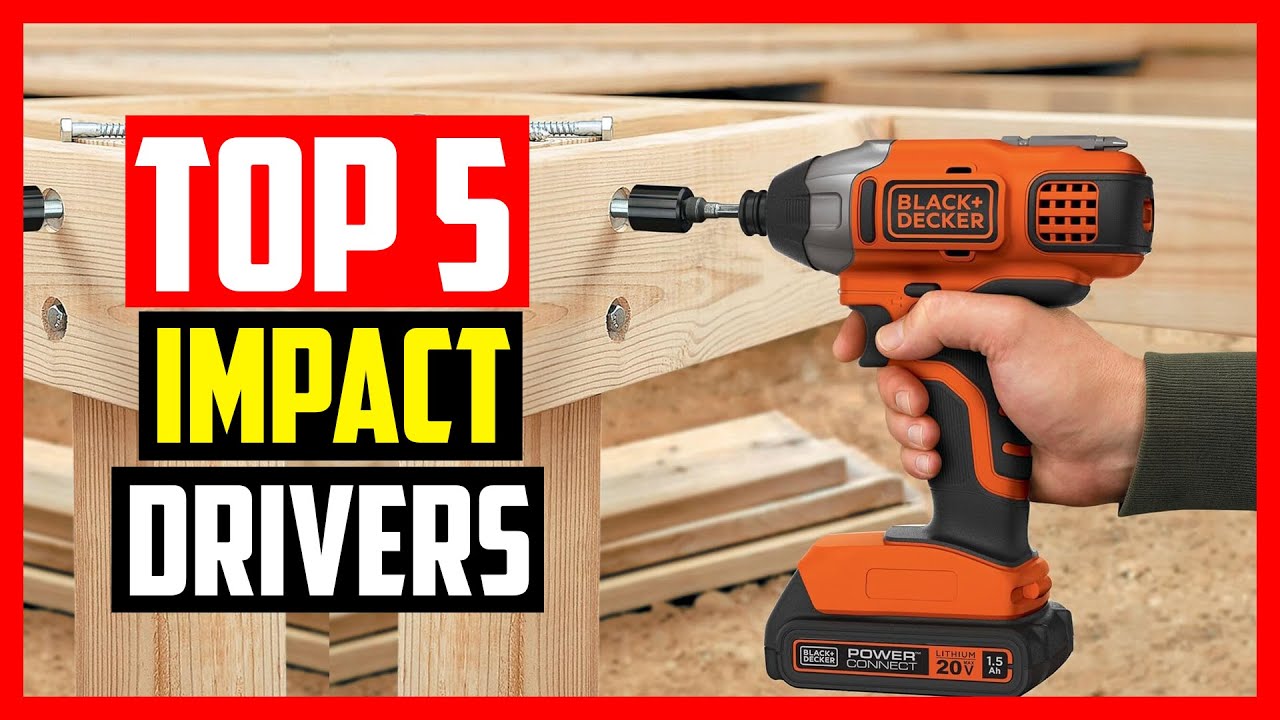 🔹Топ-5 лучших ударных шуруповертов 2026 года