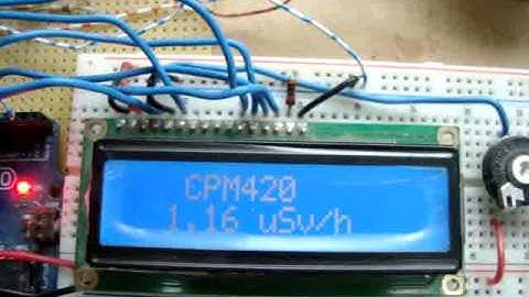 DIY Arduino Geiger Counter 2