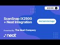 ScanSnap iX2500 + Neat: The Ultimate Scanning & Organization Duo