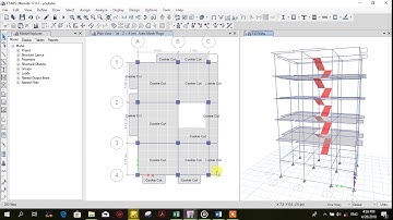 Etabs 2017 tutorial in amharic by henok part 4