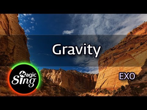 [매직씽아싸노래방] EXO  - Gravity  노래방(karaoke) | MAGICSING