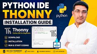 Python IDE- Thonny Installation and working #computer #technology #python #programming #installation