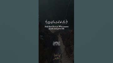 وَأَن لَّيْسَ لِلْإِنسَانِ إِلَّا مَا سَعَىٰ... سورة النجم للشيخ الحصري