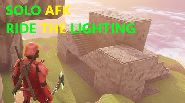 How to SOLO AFK JAIL 160 Ride the Lightning  -  Fortnite STW