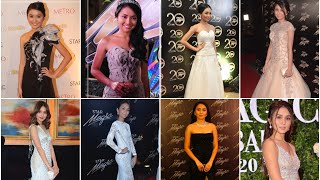 Kathryn Bernardo ABS CBN Ball gown Style EVOLUTION 2010 - 2019