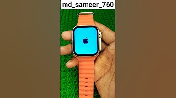 secret code Apple logo 🍎T800 ultra smart watch 👍#reels #explore #1millionviews