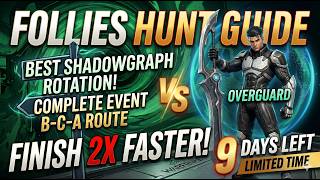 How to Finish Follie’s Hunt 2X FASTER! | Warframe Shadowgraph Guide
