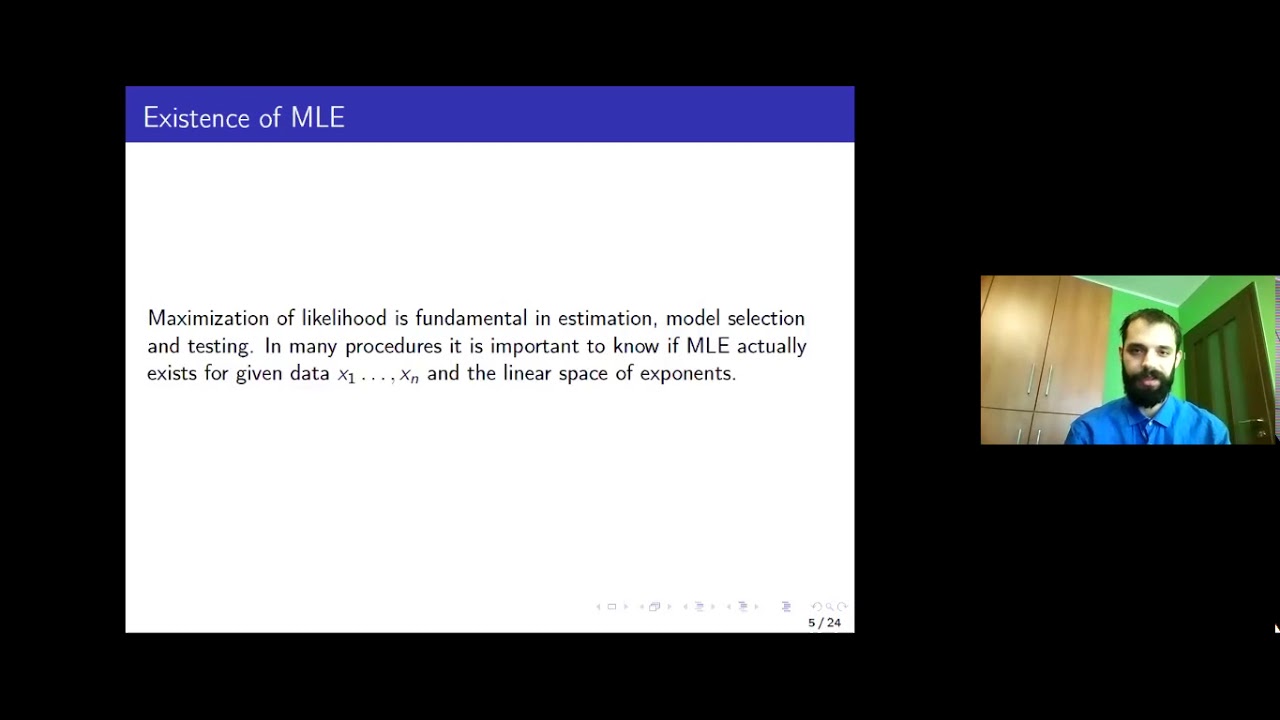 Tomasz Skalski: Maximum likelihood estimation for discrete exponential families and random graphs