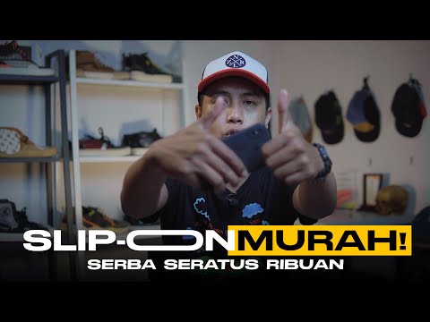 Rekomendasi Sepatu-Sepatu Slip On Murah 100 Ribuan!