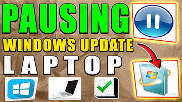 Pausing Windows Update Laptop Tutorial (2025)