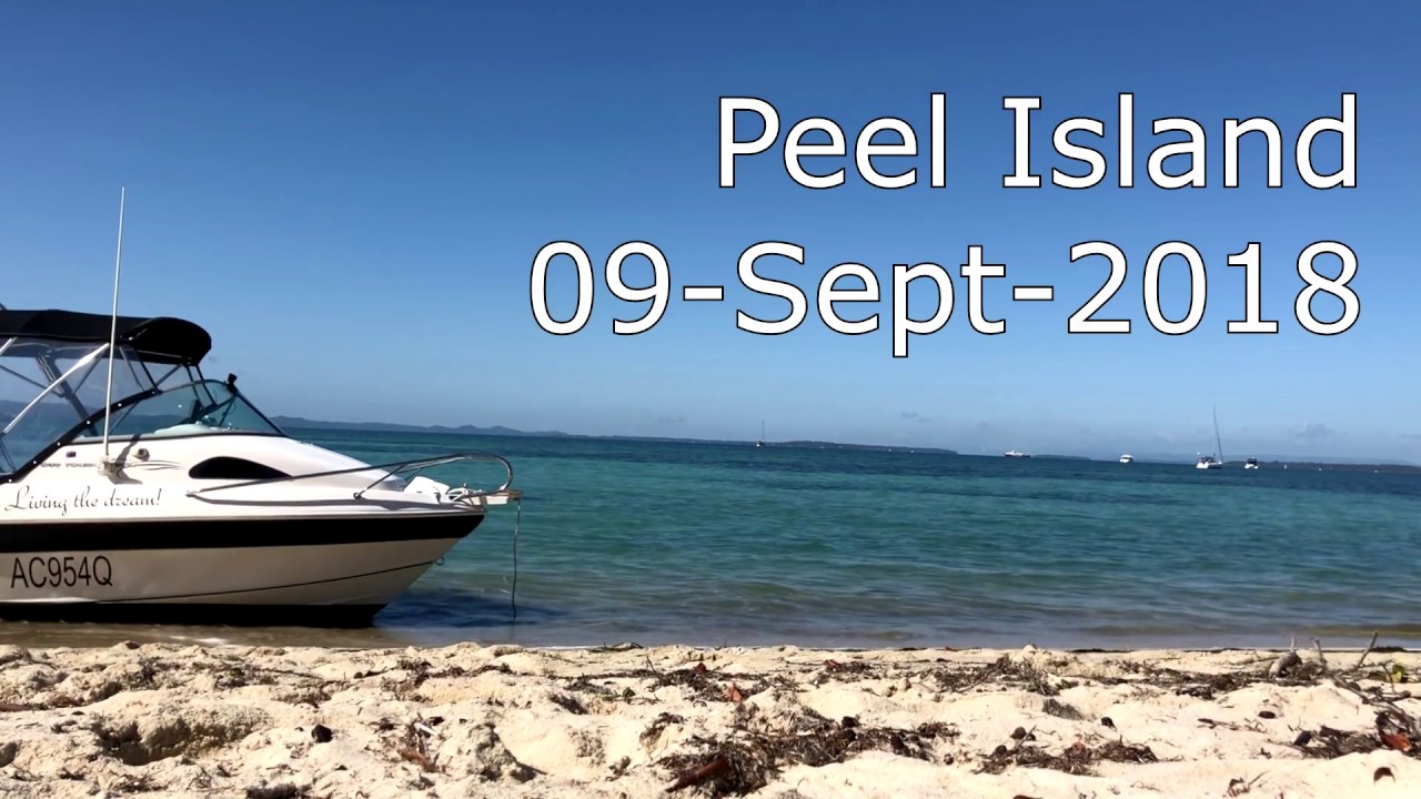 Boat trip from Raby Bay to Peel Island, Queensland Australia